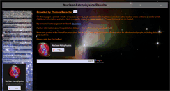 Desktop Screenshot of nucastro.org